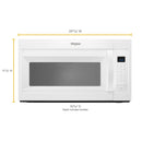 Whirlpool 30-inch, 1.9 cu.ft. Over-the-Range Microwave Oven with Sensor Cooking WMH32519HW IMAGE 5