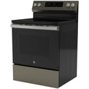 GE 30-inch Freestanding Electric Range with Convection Technology GRF600AVES
