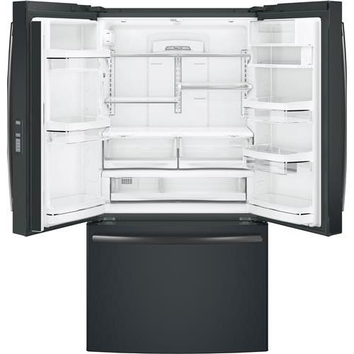 GE Profile 36-inch, 23.1 Cu. Ft. French 3-Door Refrigerator PWE23KELDS IMAGE 2