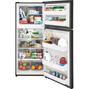 Frigidaire 28-inch, 17.6 cu.ft. Freestanding Top Freezer Refrigerator with LED Lighting FFHT1822UB