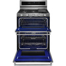 KitchenAid 30-inch Freestanding Dual-Fuel Range KFDD500ESS