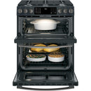 GE Profile 30-inch Slide-in Gas Range with Wi-Fi Connect PGS960FELDS IMAGE 3