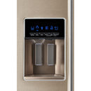 Whirlpool 36-inch, 20.59 cu.ft. Counter-Depth, Side-by-side Refrigerator with External Water and ice Dispensing System with EveryDrop™ Filtration WRSA71CIHN