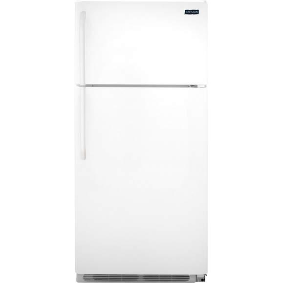 Crosley 28-inch, 15 cu.ft. Freestanding Top Freezer Refrigerator CRTE151TW IMAGE 1