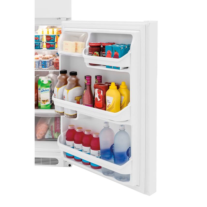 Crosley 28-inch, 15 cu.ft. Freestanding Top Freezer Refrigerator CRTE151TW IMAGE 4