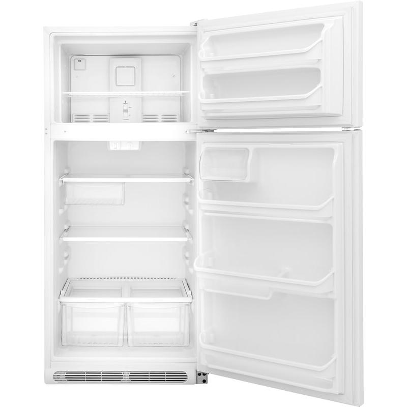 Crosley 30-inch, 18 cu.ft. Freestanding Top Freezer Refrigerator CRTE182TW IMAGE 5