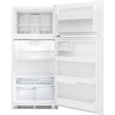 Crosley 30-inch, 19 cu.ft. Freestanding Top Freezer Refrigerator CRTE206TW IMAGE 2