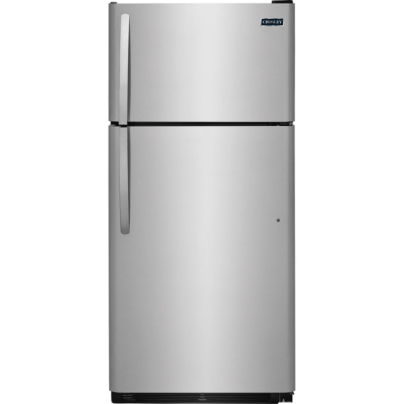 Crosley 30-inch, 19 cu.ft. Freestanding Top Freezer Refrigerator CRTE206TS IMAGE 1