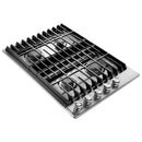 KitchenAid 30-inch Built-in Gas Cooktop with Downdraft KCGD500GSSKCGD500GSS