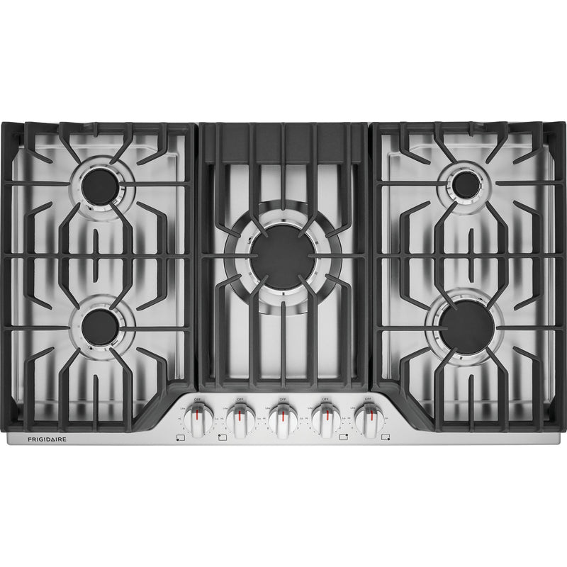 Frigidaire 36-inch Built-In Gas Cooktop FCCG3627AS