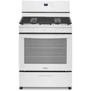 Whirlpool 30-inch Freestanding Gas Range with Frozen Bake™ Technology WFG505M0MWWFG505M0MW