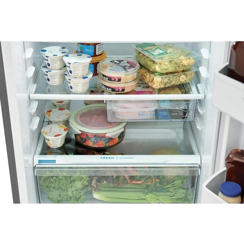 Frigidaire 27-inch, 13.9 cu.ft. Freestanding Top Freezer Refrigerator with EvenTemp® Cooling System FFHT1425VV (FFHT1425VV)