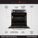 Magic Chef 24 Inch Built In Wall Oven (MCSWOE24S)