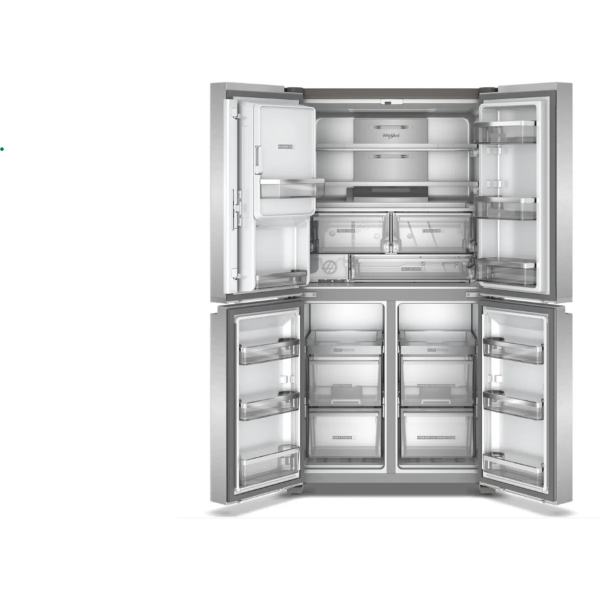 Whirlpool 36-Inch Counter Depth 4 Door Refrigerator with Ice Maker in Door (WRQC7836RZ)