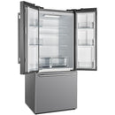 Forno 30-inch, 17.5 cu. ft. Counter-Depth French 3-Door Refrigerator with Interior Ice Maker FFFFD1974-31SBFFFFD197431SB