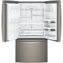 GE Profile 36-inch, 27.8 cu.ft. Freestanding French 3-Door Refrigerator with Keurig® K-Cup® Brewing System PFE28PMKES
