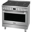 Frigidaire Professional 36-inch Freestanding Dual-Fuel Range with Convection Technology PCFD3670AF (PCFD3670AF)