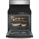 GE 30-inch Freestanding Electric Range with Radiant Smooth Cooktop JB480STSSJB480STSS