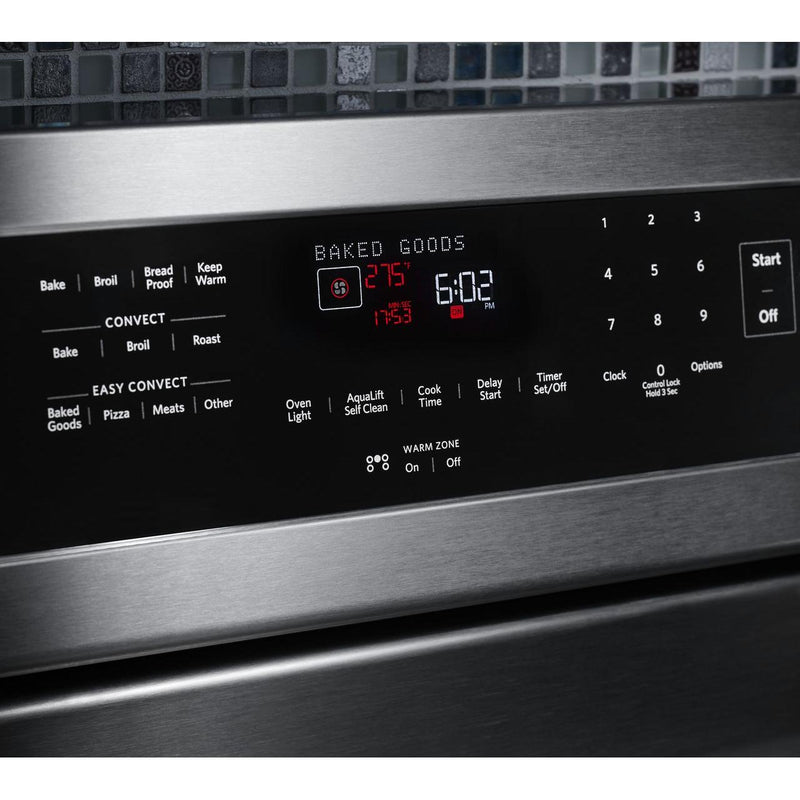 KitchenAid 30-inch Freestanding Electric Range KFEG500ESS