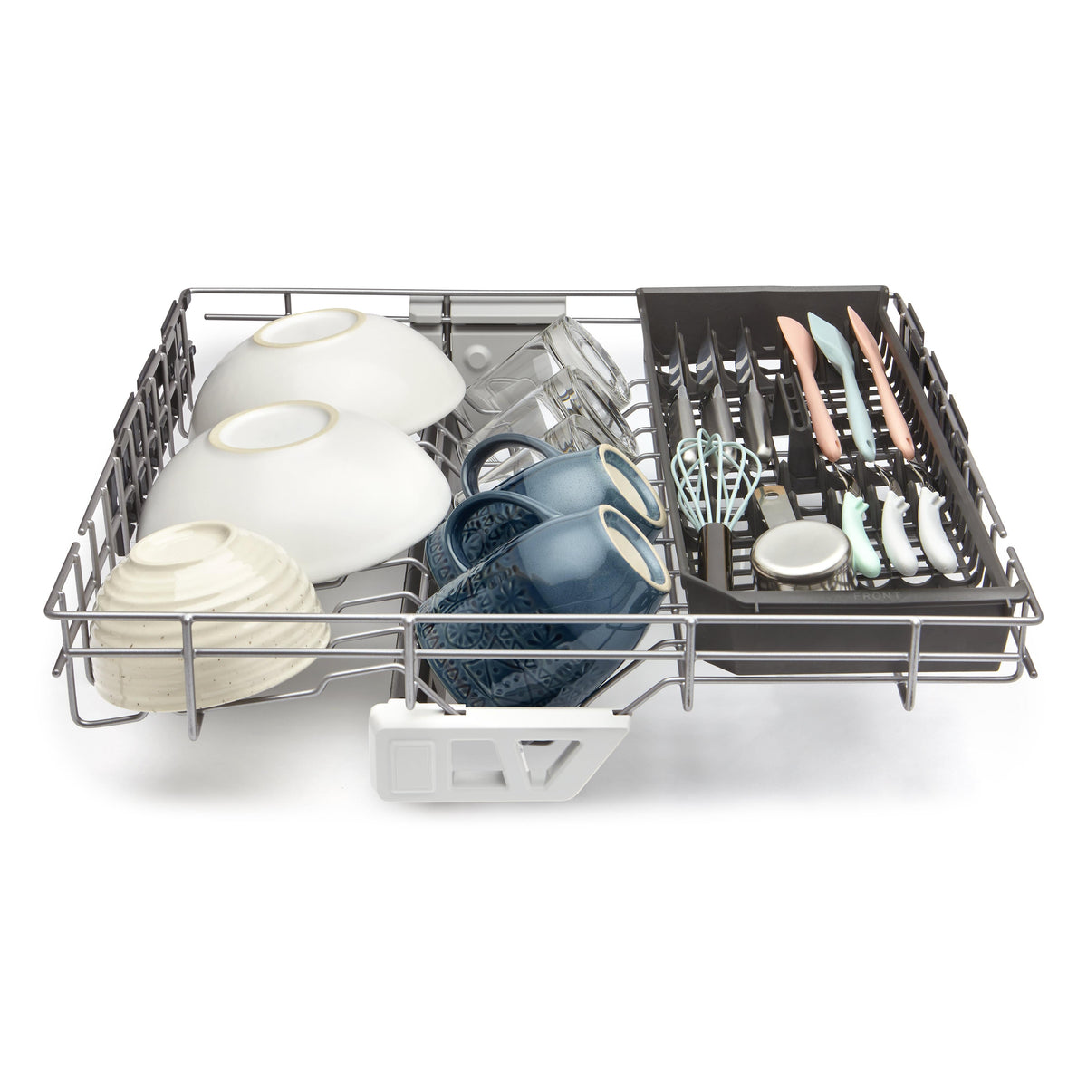 Whirlpool dishwasher third rack utensil organization