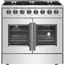 Forno 36-inch Freestanding Dual Fuel Range with True European Convection Technology FFSGS6356-36