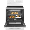 Whirlpool 30-inch Freestanding Electric Range with FlexHeat™ WFE320M0EW