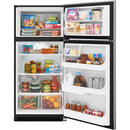 Frigidaire 30-inch, 18 cu.ft. Freestanding Top Freezer Refrigerator with LED Lighting FFHT1832TS