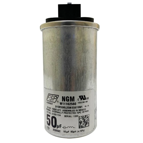 Washer Run Capacitor (W11395618)