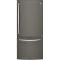 GE 30-inch, 20.9 cu. ft. Bottom Freezer Refrigerator GDE21EMKES