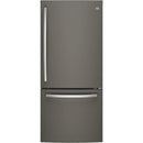 GE 30-inch, 20.9 cu. ft. Bottom Freezer Refrigerator GDE21EMKES