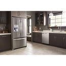 Whirlpool 36-inch, 19.7 cu. ft. Counter-Depth French 3-Door Refrigerator WRF550CDHZ
