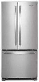 33-inch Wide French Door Refrigerator - 22 cu. ft. (Fingerprint Resistant Stainless)WRFF5333PZ