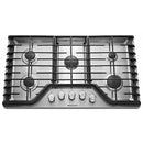 KitchenAid 36-inch Built-in Gas Cooktop with Even-Heat™ Burner KCGS356ESS