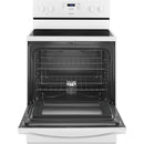 (WFE320M0EW) Whirlpool 30-inch Freestanding Electric Range with FlexHeat™ WFE320M0EW