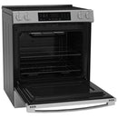 GE 30-inch Slide-in Electric Range with Crisp Mode GRS500PVSSGRS500PVSS