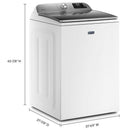 Maytag 5.3 cu.ft. Top Loading Washer with Wi-Fi Connectivity MVW7232HWMVW7232HW