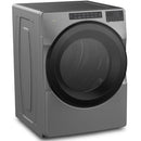 Whirlpool 7.4 cu. ft.  Front LoadElectric Dryer with Sanitize Cycle WED5605MC (Chrome Shadow)WED5605MC