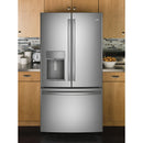 GE Profile 36-inch, 27.8 cu. ft. French 3-Door Refrigerator PFD28KSLSSPFD28KSLSS