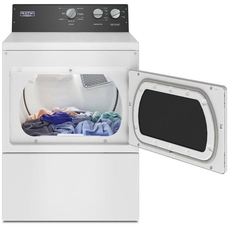 Maytag Commercial Laundry 7.4 cu. ft. Gas Dryer with Intellidry® Sensor MGDP586KW