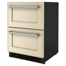 KitchenAid 24-inch Undercounter Double-Drawer Refrigerator KUDR204KPAKUDR204KPA