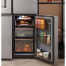 Caf? 36-inch, 27.4 cu. ft. French 4-Door Refrigerator (Platinum Glass) (CQE28DM5NS5)CQE28DM5NS5