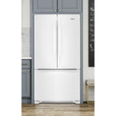 Whirlpool 36-inch, 25.2 cu. ft. French 3-Door Refrigerator WRF535SMHW