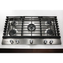KitchenAid 30-inch Built-In Gas Cooktop with Even-Heat™ Burner KCGS550ESS