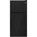 Whirlpool 30-inch, 18.2 cu.ft. Freestanding Top Freezer Refrigerator with Flexi-Slide Bin WRT138FZDB