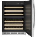 GE Profile 44-Bottle Wine Cooler with Dual Zone PWS06DSPSSPWS06DSPSS