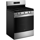 30-inch Gas Range with Air Cooking Technology and Steam Clean (WFGS4530SS)