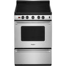 Whirlpool 24-inch Freestanding Electric Range with Upswept SpillGuard™ Cooktop WFE500M4HS IMAGE 1