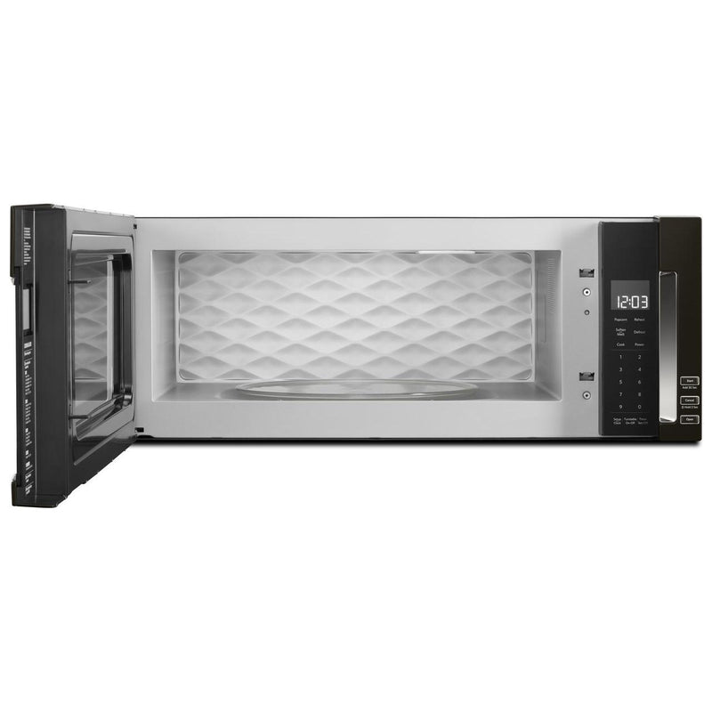 KitchenAid 30-inch, 1.1 cu.ft. Over-the-Range Microwave Oven with Whisper Quiet® Ventilation System KMLS311HBS IMAGE 2