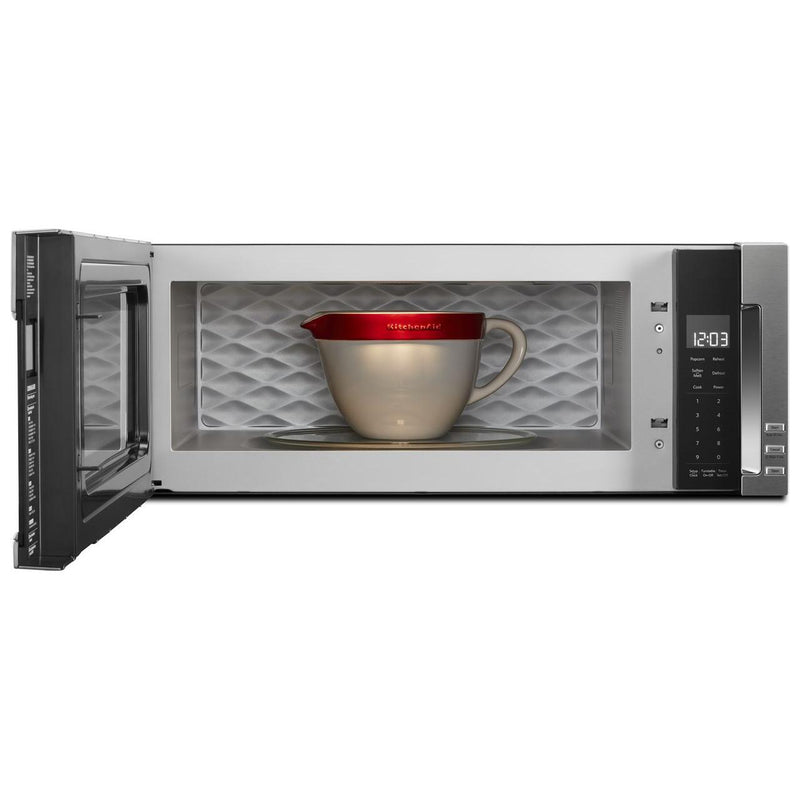 KitchenAid 30-inch, 1.1 cu.ft. Over-the-Range Microwave Oven with Whisper Quiet® Ventilation System KMLS311HSS IMAGE 3