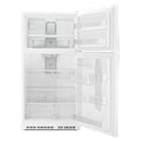 Whirlpool 33-inch, 21.3 cu. ft. Top Freezer Refrigerator with Flex-Slide™ WRT511SZDW